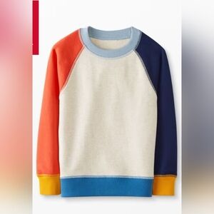 Hanna Andersson Multicolor Raglan Sweatshirt